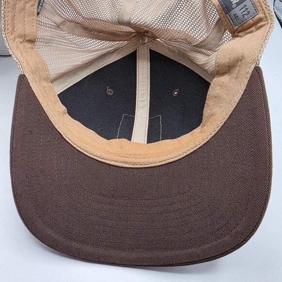 Baja Brewing Co Unisex Adjustable Brown Beige Mesh Trucker Hat Cap Outdoors - Picture 8 of 9